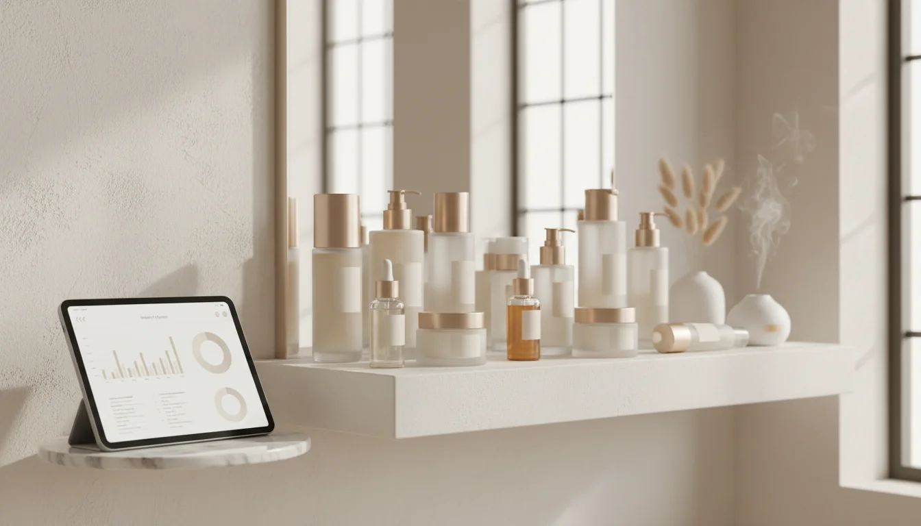 Produktverkauf und Bestandsmanagement im Kosmetikstudio