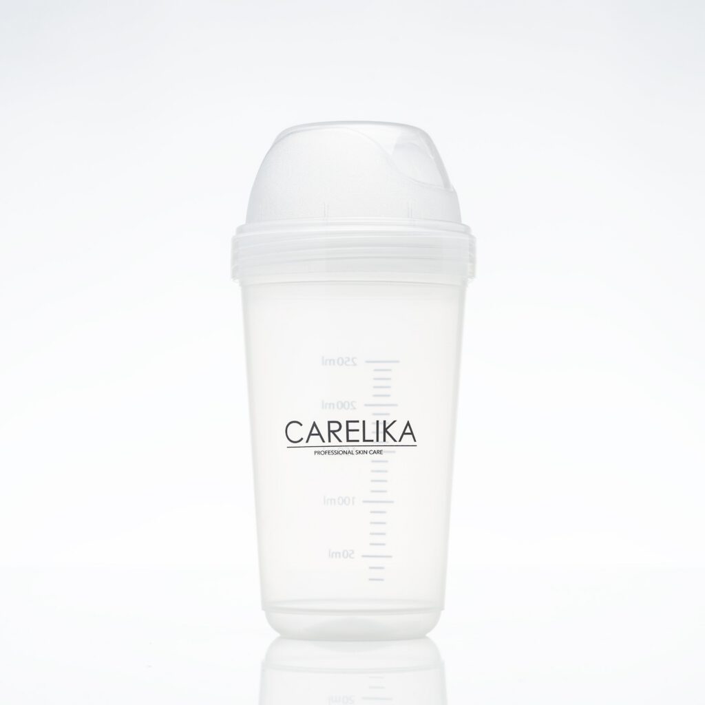 CARELIKA Professioneller Masken-Shaker 250ml für homogene Gesichtsmasken