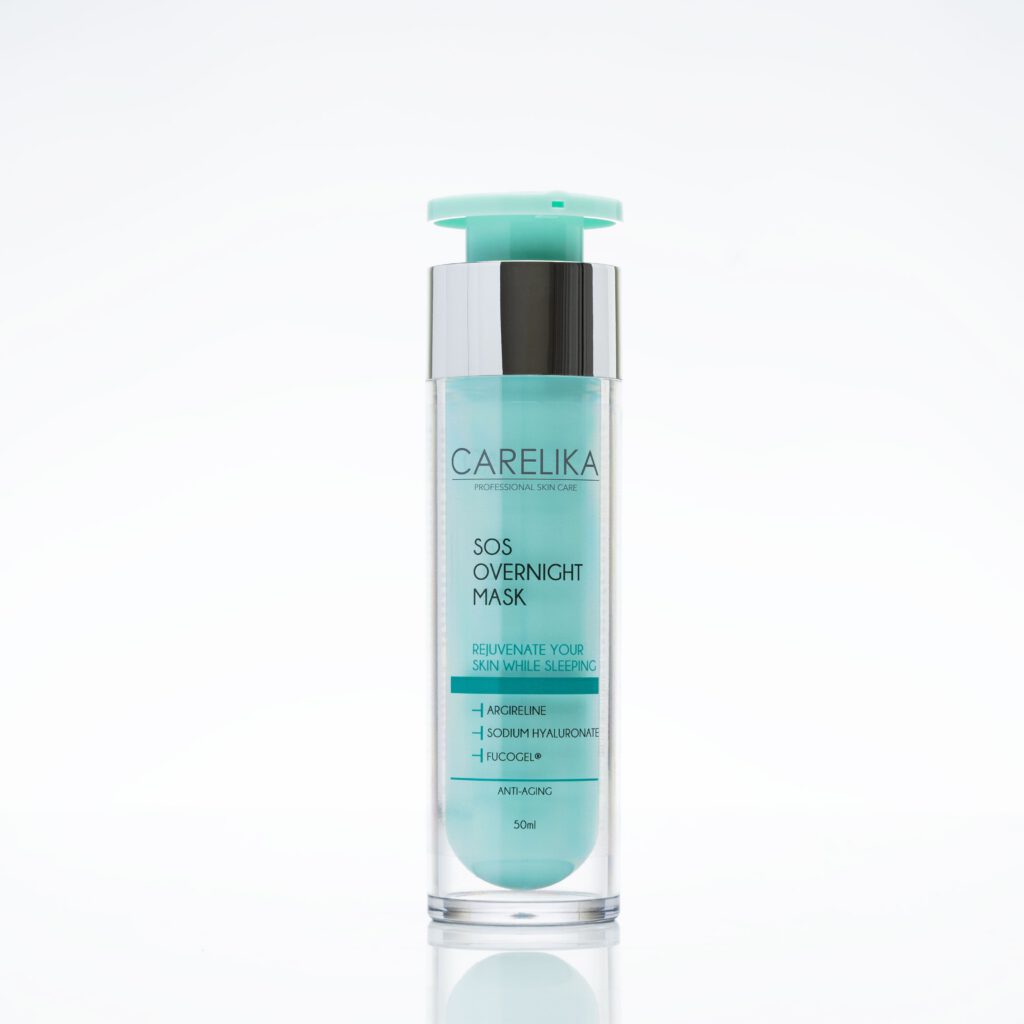 CARELIKA SOS Overnight Anti-Aging Maske mit Argireline-Peptid