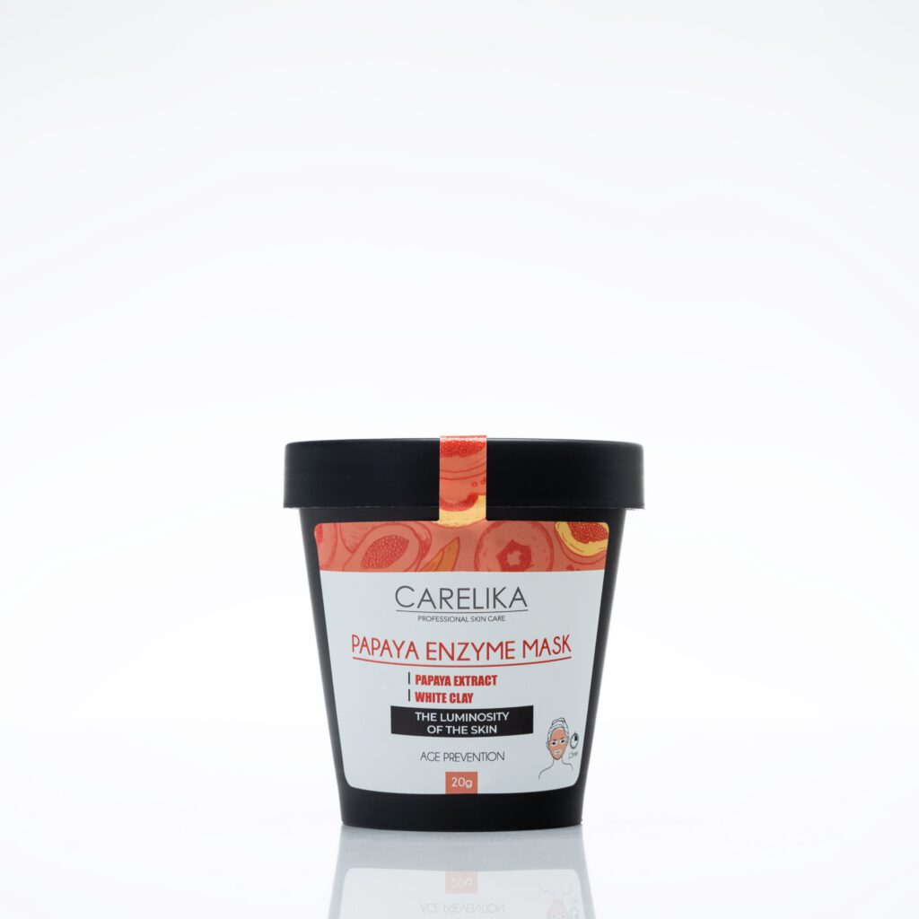 CARELIKA Papaya-Enzym Maske mit Kaolin