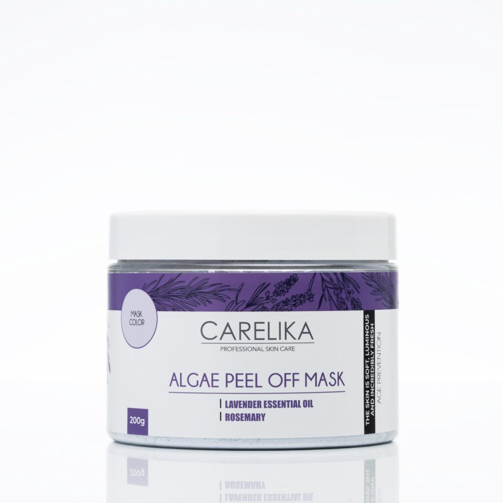 CARELIKA Algen Peel-Off Maske Professional mit Lavendel und Rosmarin