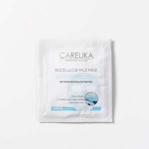 CARELIKA Biocellulose Gesichtsmaske mit Marine-Kollagen