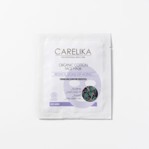 CARELIKA Bio-Baumwoll Gesichtsmaske mit Fucogel® und Fucocert®
