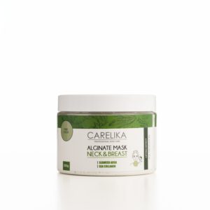CARELIKA Alginat-Lifting-Maske für Hals & Dekolleté mit AOSA-Extrakt