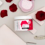 CARELIKA Prebiotische Kristallmaske Professional mit Rosenblüten und Anti-Aging-Komplex